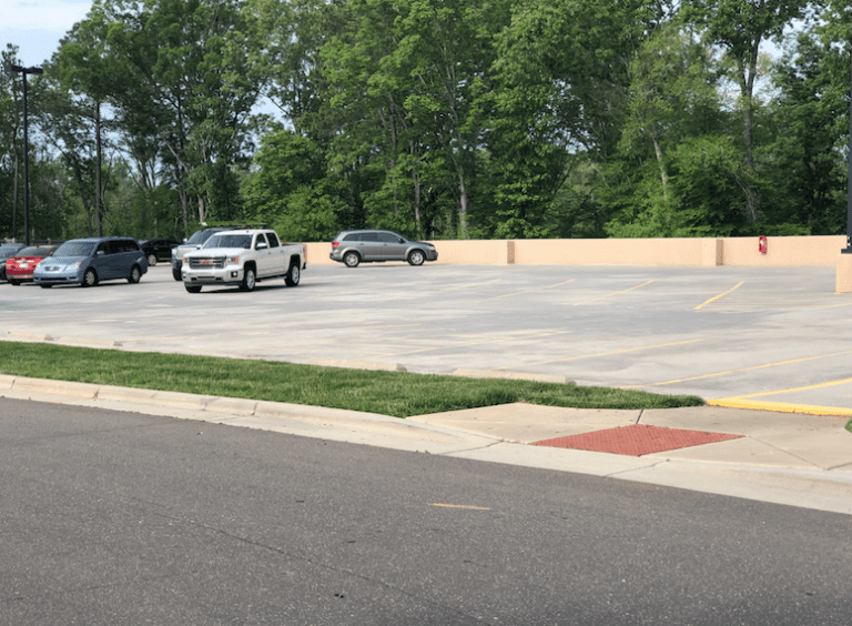 Parking Lots, Raleigh, NC Concrete Uprising